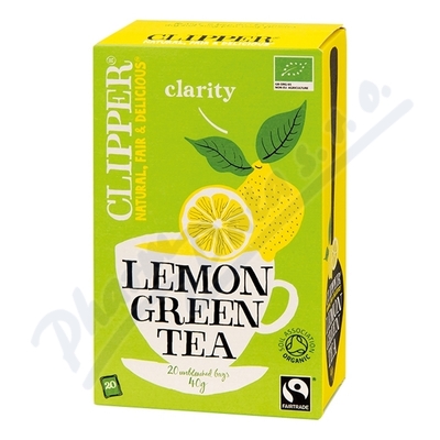 Čaj Clipper green tea with Lemon—20x2g