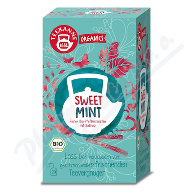 Teekanne BIO Organics Sweet Mint—20x1,5 g