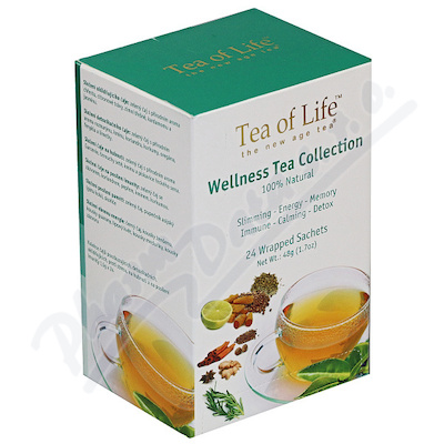 Tea of Life Wellness Tea 6 druhů—24x1,5 g