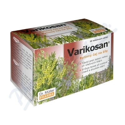Dr.Müller Varikosan bylinný čaj —20x1,5 g
