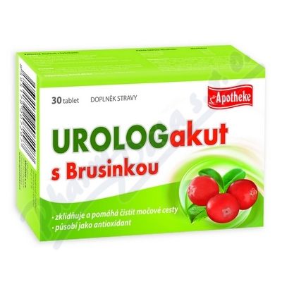 Apotheke Urolog akut s brusinkou—30 tablet