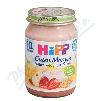 HiPP BIO Müsli, jahody a jogurt  160 g
