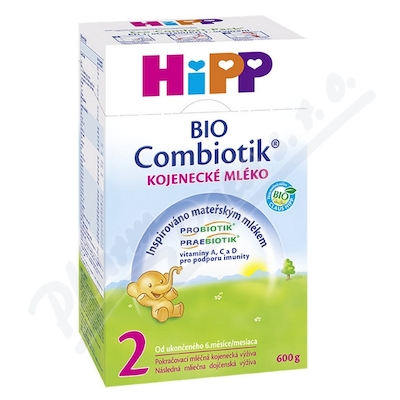 HiPP mléko HiPP 2 BIO Combiotik —4x 600 g