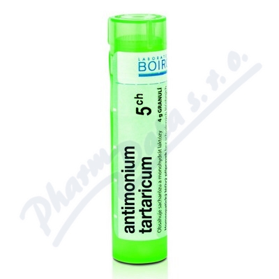 Boiron Antimonium Tartaricum 5CH—granule 4 g