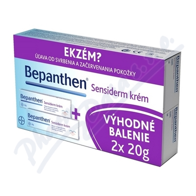 Bepanthen Sensiderm krém Duopack—2 x 20 g