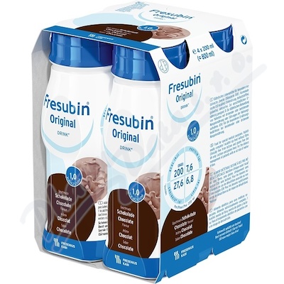 Fresubin Original Drink Čokoláda—4x200 ml