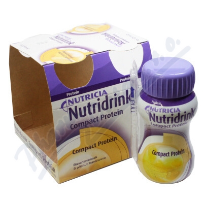 Nutridrink Compact Protein Banán—4x125 ml