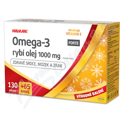 Walmark Omega 3 Forte Promo 2021—130 + 65 tobolek