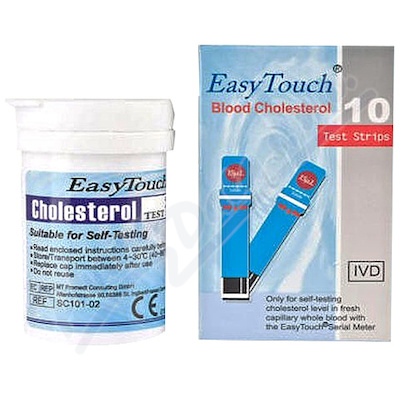 Proužky EASY TOUCH - cholesterol—10 ks