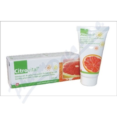 Fytofontana Citrodiol Eukalypt —Dentální gel pro děti, 18 ml