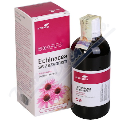Aromatica Echinacea se zázvorem—bylinné kapky 100 ml