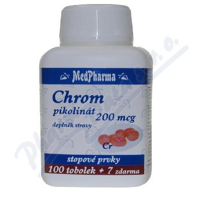MedPharma Chrom pikolinát 200mg—107 tobolek