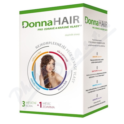 DonnaHAIR 4měsíční kúra LIMITED—90+30 zdarma