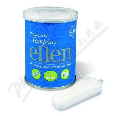 Ellen Probiotické tampóny Super—8 ks