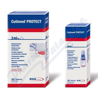 Cutimed Protect Foam Applicator—Ochranný film na kůži, pěnový aplikátor 5x3 ml
