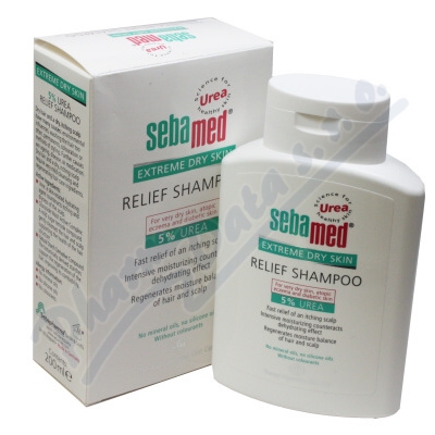 Sebamed Urea zklidňující šampon—5% Urea 200 ml