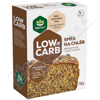 Topnatur Low Carb Směs na chléb—150 g