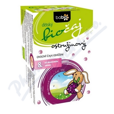 BABIO Dětský biočaj ostružinový—20x1.5g