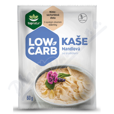 Topnatur Low Carb kaše mandlová—60 g
