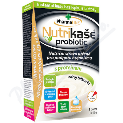 Nutrikaše probiotic s proteinem—3x60 g
