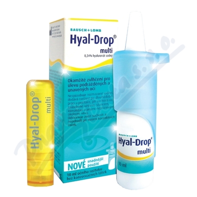 Hyal Drop multi + balzám na rty—10 ml