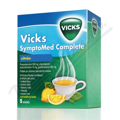 Vicks SymptoMed Complete citrón—sáčky 5 ks