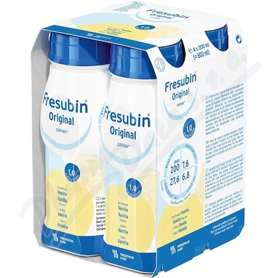 Fresubin Original Drink Vanilka—4x200 ml