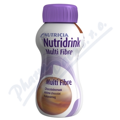 Nutridrink Multi Fibre Čokoláda—200 ml