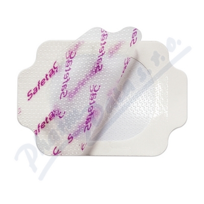 Mepitel Krytí neadherentní film—10x12cm se siikonovou vrstvou safetac, 10ks