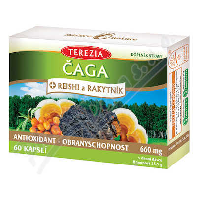 Terezia Čaga+Reishi a Rakytník—60 tobolek