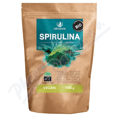 Allnature Spirulina prášek BIO—100 g