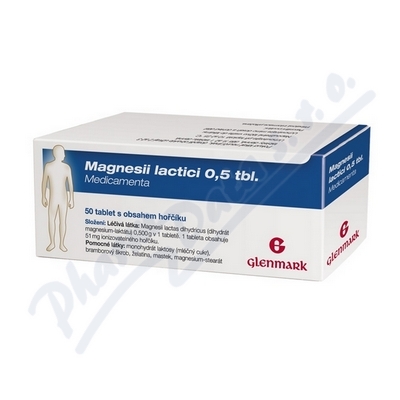 Medicame Magnesii lactici 0.5g—50 tablet