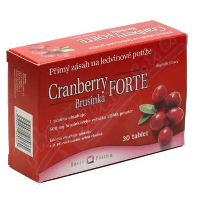 Rosen Cranberry Brusinka FORTE—30 tablet