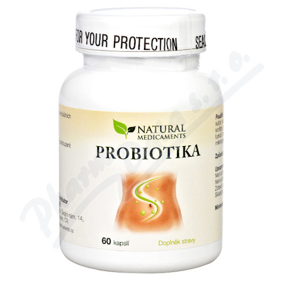 Natural Medicaments Probiotika—60 tobolek