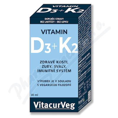 Pharmalife Vitamin D3+K2 kapky—30 ml