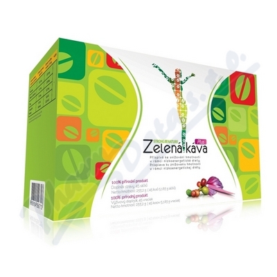 Strong Nature Zelená káva PLUS—45 sáčků
