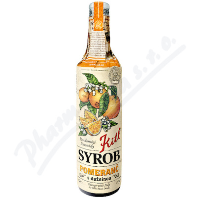 Kitl Syrob Pomeranč s dužninou—500 ml
