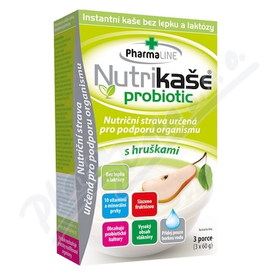 Nutrikaše probiotic s hruškami—3x60 g