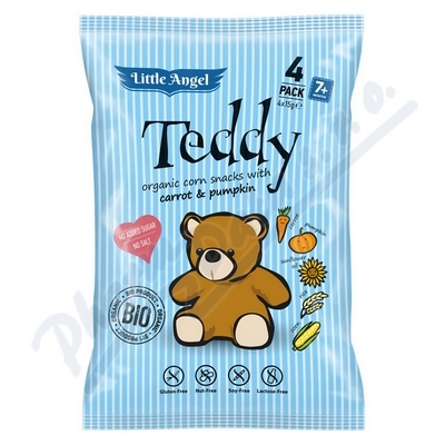 Teddy Snack pro děti bez lepku—4 x 15 g