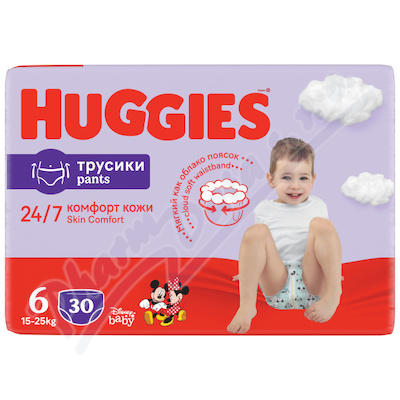 Huggies Pants Jumbo 6 15-25kg —30 ks
