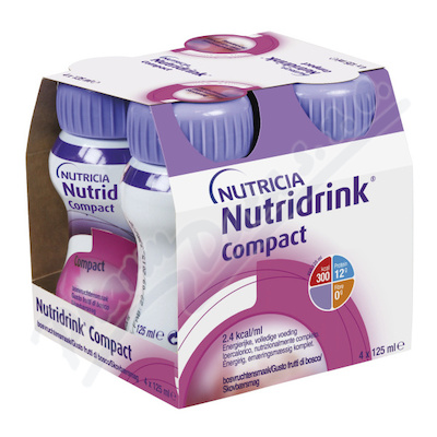 Nutridrink Compact Lesní ovoce—4x125 ml