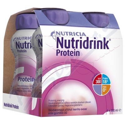 Nutridrink Protein Lesní ovoce—4x200 ml