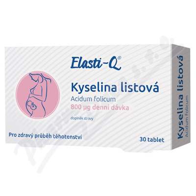 Elasti-q Kyselina listová 800 —30 tablet