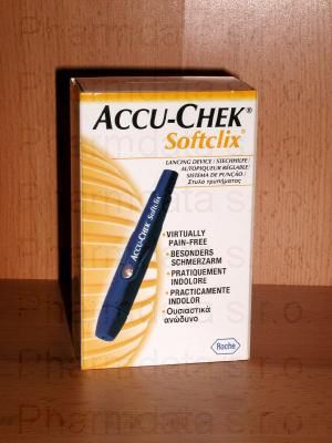Autolanceta Accu-Chek Softclix—odběrové pero pro bezbolestný vpich