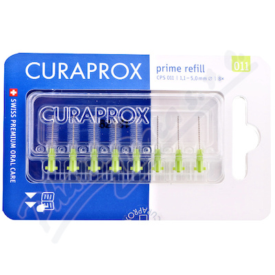 Curaprox CPS 011 prime refill—mezizubní kartáček 8ks