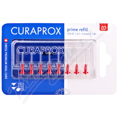 Curaprox CPS 07 prime refill —mezizubní kartáček 8ks