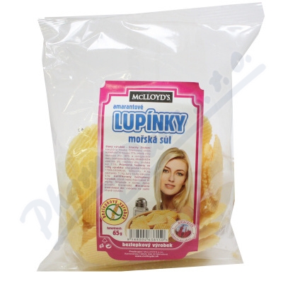 Amarantové lupínky mořská sůl—65 g