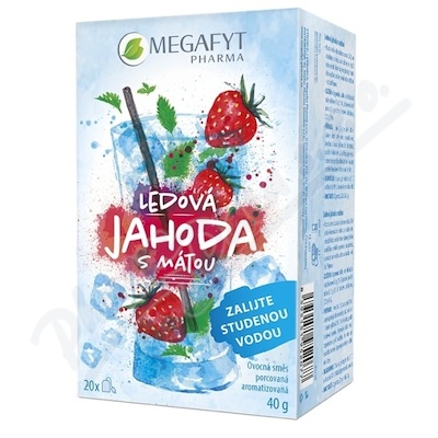 Megafyt Ledová jahoda s mátou—20x2g