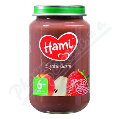 Hami Ovocný příkrm BIO jahody—190 g