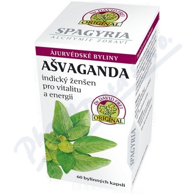Himalaya Herbals Ashvagandha 60 bylinných tobolek